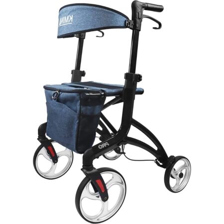 Andador plegable para personas altas con frenos de maneta PRO II