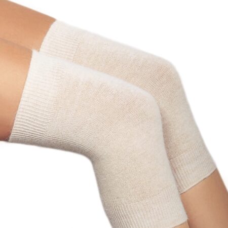 Rodilleras cálidas de angora