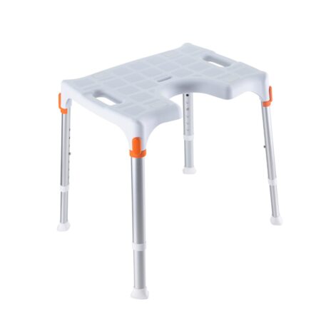 Silla de baño ligera en U