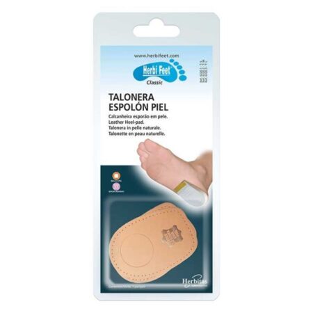 Talonera de piel para espolón