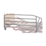 Par de barandillas para cama articulada con amarre universal