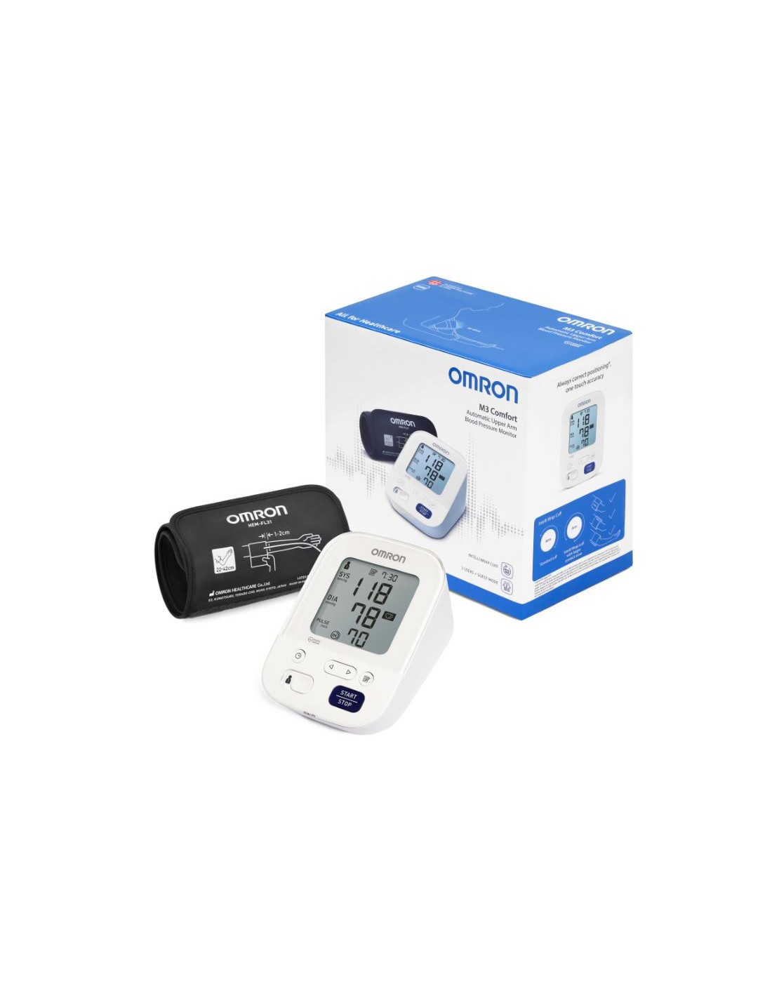 Tensiometro Omron M3 Comfort