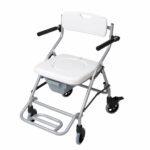 Silla de ducha-Wc plegable con ruedas «ERCINA»